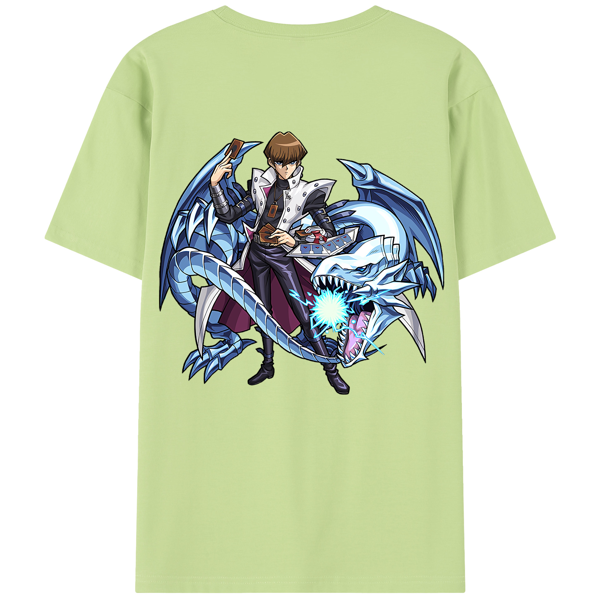 （画像用） 遊☆戯☆王 Yu-Gi-Oh! 綿100％半袖Tシャツ（背面プリント）